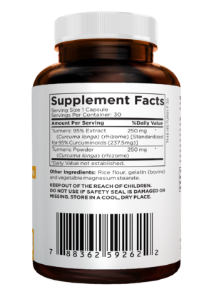 !healtherco Turmeric a2 Amber-PET